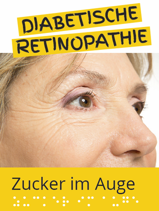 Bildtext: Folder "Zucker im Auge"